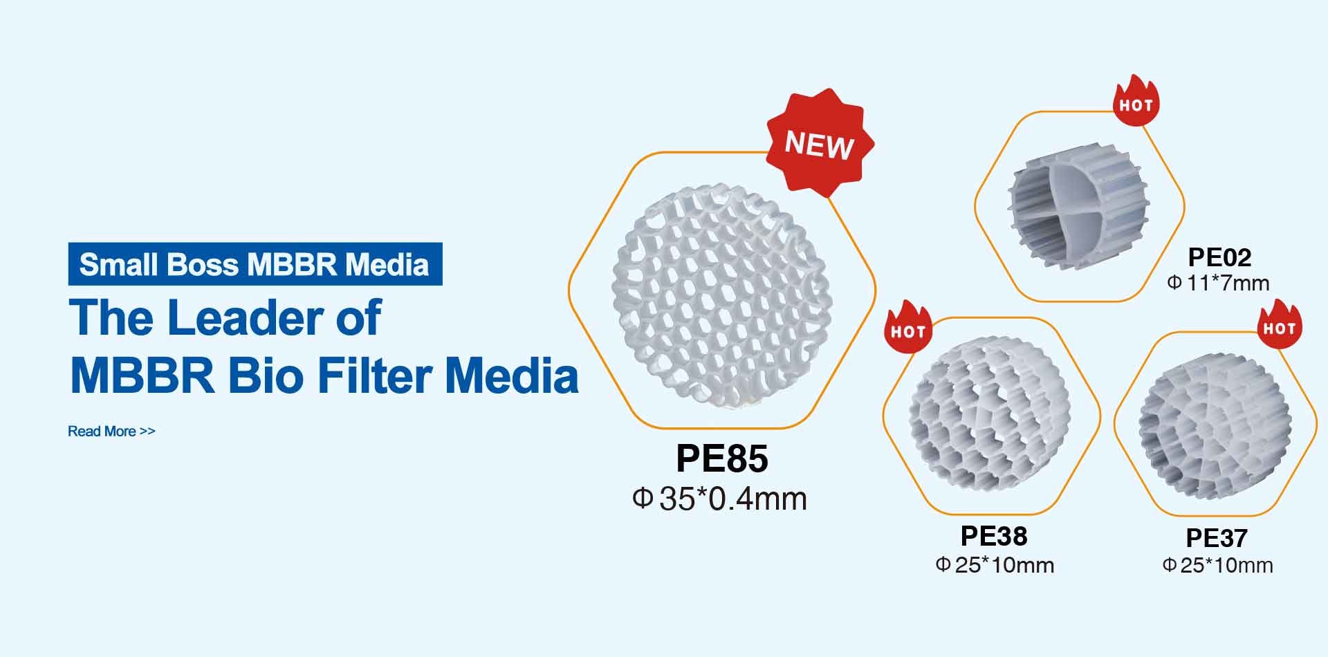 qualidade Medios de filtragem MBBR Fábrica