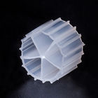 meios da cor branca material do HDPE do Virgin dos meios de filtro de 10*7mm MBBR bio para o tratamento da água
