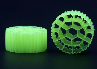 comprar Medios de filtragem virgem HDPE MBBR com cor branca e longa vida útil para tamanho 35 * 18mm online manufacture