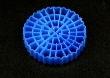 comprar Peixe de lago de aquário cor azul MBBR portador flutuante área de superfície grande >1200M2/M3 tecnologia SBR 25*4mm média online manufacture