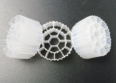 comprar 19 buracos 25*10 mm Filtro de Biomassa Branca Portador de Biofilme Resistente a UV online manufacture