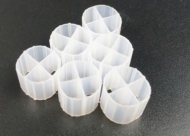 comprar Medios de filtragem de material plástico de cor branca de alta eficiência para tratamento de águas residuais online manufacture