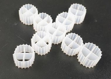 comprar Popular 11 * 7mm cor branca e material virgem HDPE bolas biológicas MBBR para aquários online manufacture