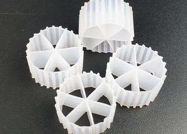 comprar 16*10mm Tamanho MBBR Biocell Filter Media Material virgem HDPE E cor branca para RAS online manufacture