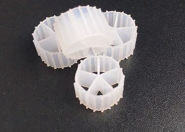 comprar Medios de filtragem MBBR de cor natural e material virgem HDPE MBBR Bio Media para RAS 10 * 7mm online manufacture