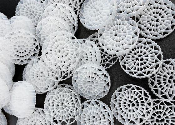 comprar 100% de HDPE virgem FDA Safty White Nature Color MBBR Filter Media online manufacture