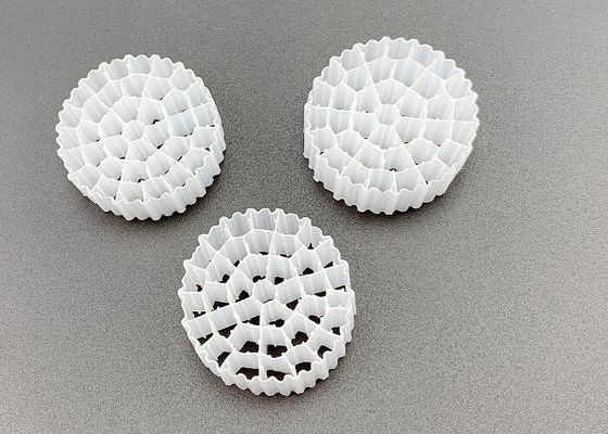 comprar MBBR Bio Ball Sewage Treatment Filter Media de plástico 25*10MM online manufacture