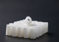 material plástico branco dos QUADRIS dos meios de filtro do GV de 5*10mm