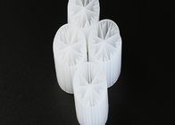 Meios de filtro plásticos do HDPE MBBR do Virgin com boa área de superfície e cor branca