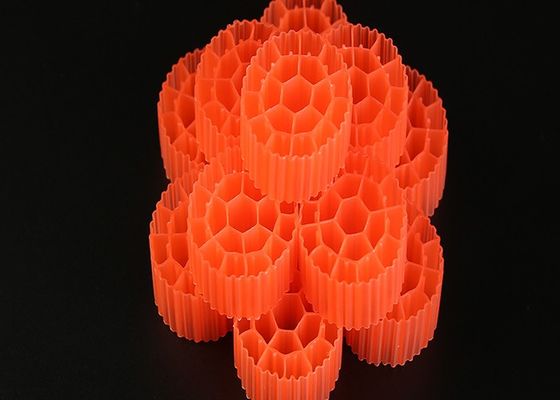 comprar Filtros de plástico MBBR Filtros de esferas biológicas Filtros de lago pequeno com cor branca online manufacture