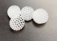 Material branco plástico do Hdpe dos meios de filtro da tecnologia MBBR de FDA Safty A/O