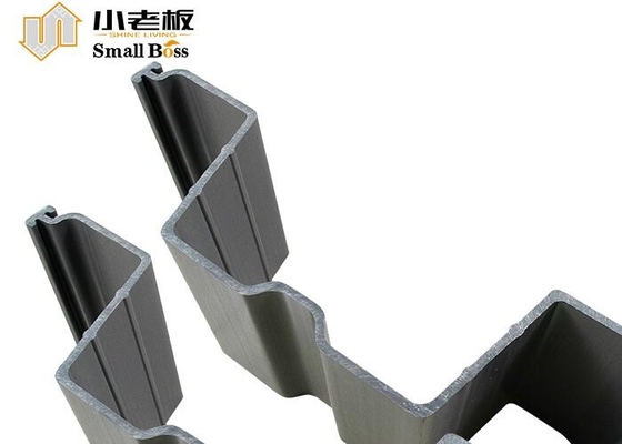 comprar Folha de vinil composta de tipo U, extrusão de pilhas cinza 10 mm de espessura online manufacture