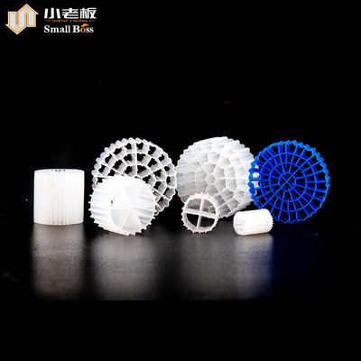 Medios de filtragem biológicos de plástico PE38 HDPE para tratamento de águas
