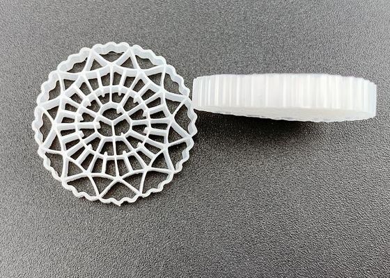 Kaldnes K5 HDPE 1600m2/M3 Grande área de superfície Biopipe MBBR Filtro flutuante