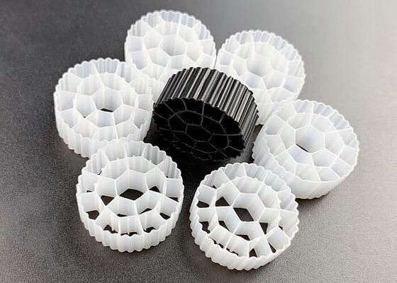 Reator de Biofilme de Cama Móvel Material virgem Hdpe MBBR Biocell Media