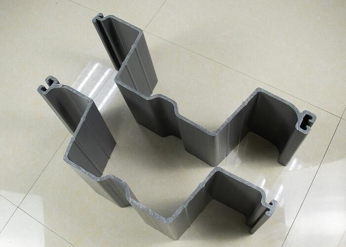 Plástico Pvc de cor cinza UPVC de chapa de empilhamento para diques Construção Civil