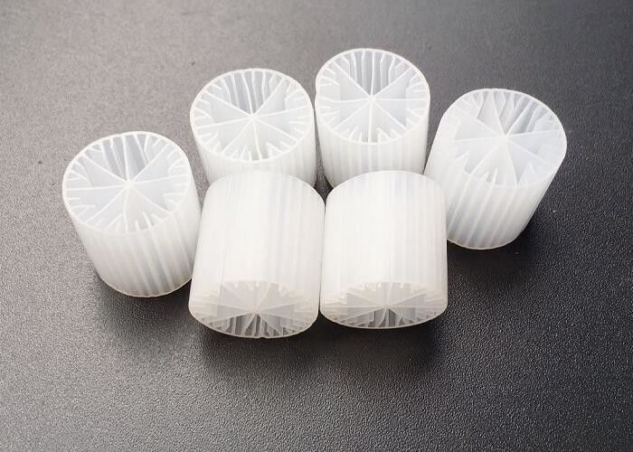 K1 K3 K5 MBBR Filter Media 75 Holes para Camas Suspensas
