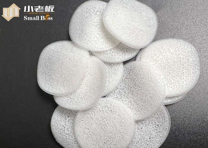 Meio filtrante de plástico de processo de extrusão para projetos de aquicultura