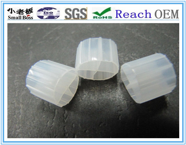 Hips Biofiltros de plástico de cor branca, cama móvel