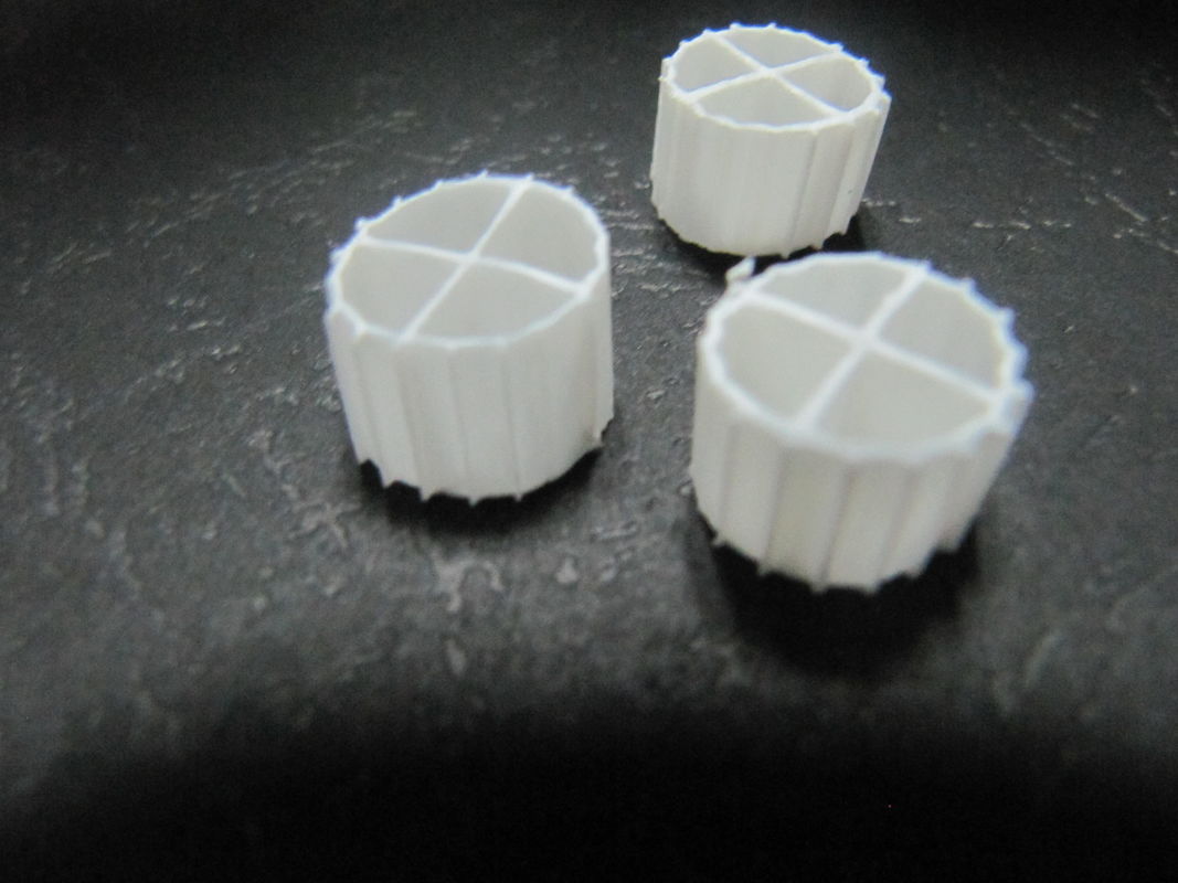 MBBR Bio Media K1 ativado com cor branca e material virgem HDPE