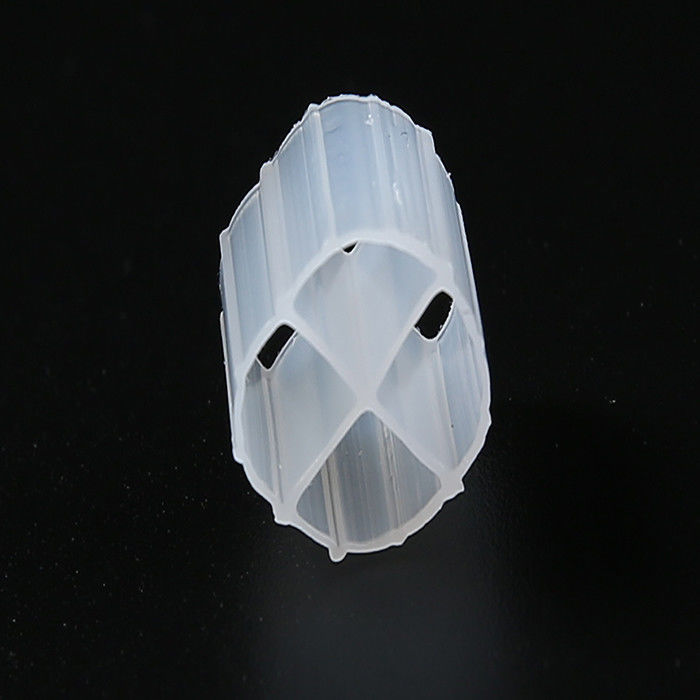 Medios de filtragem MBBR de 12*9mm com cor natural e material de HDPE virgem flutuante