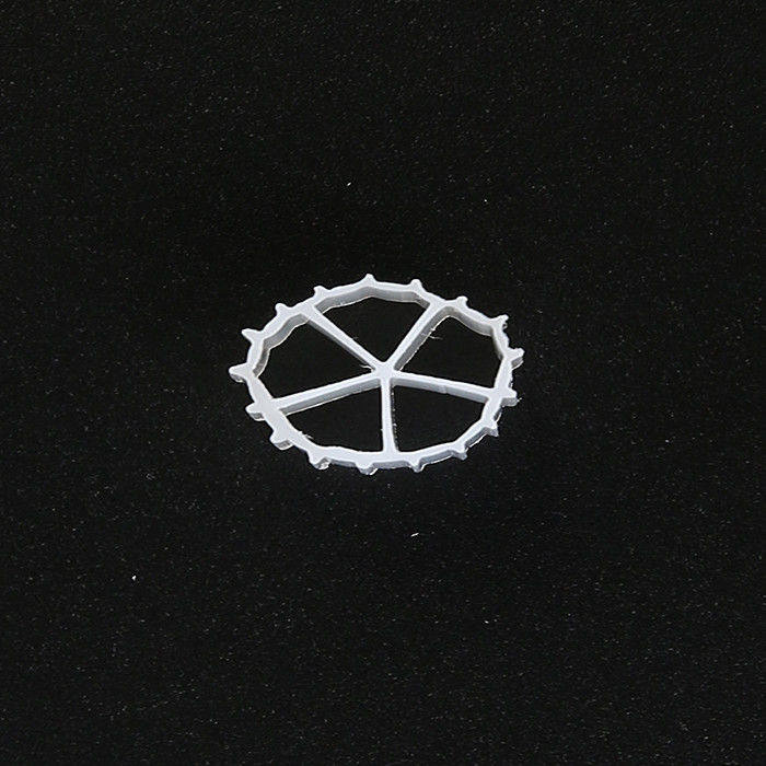 Medios de filtragem de HDPE de 5 furos brancos virgens