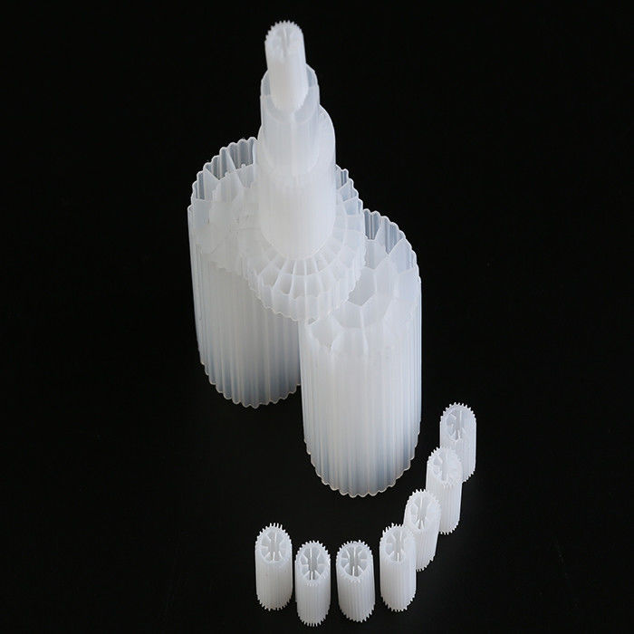 Alta eficiência MBBR Bio Media K1 Micro Media 12mm X 9mm Cor Branca