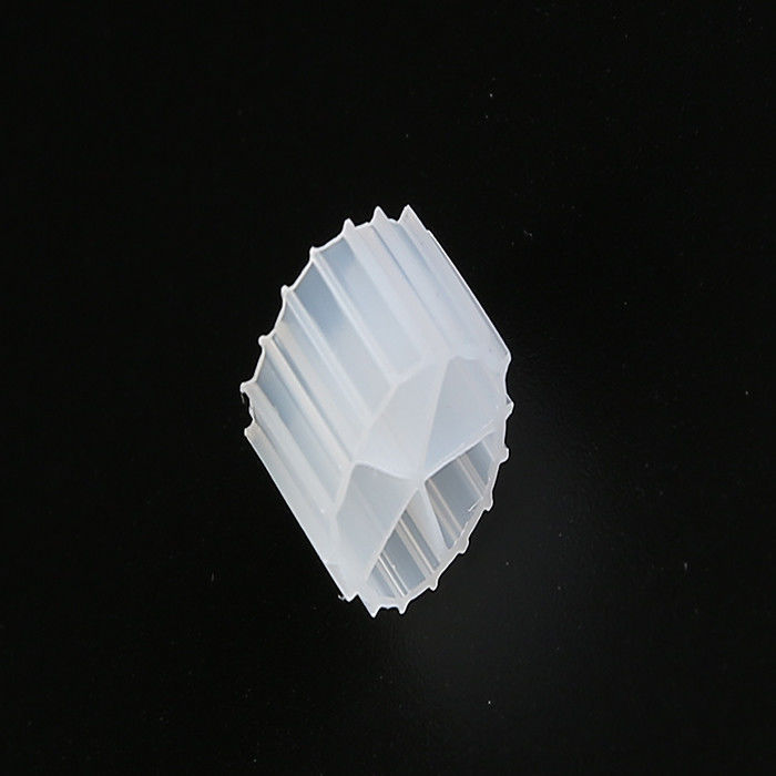 Cinco buracos de material HDPE MBBR K1 Filtros para aquários Tratamento de esgoto