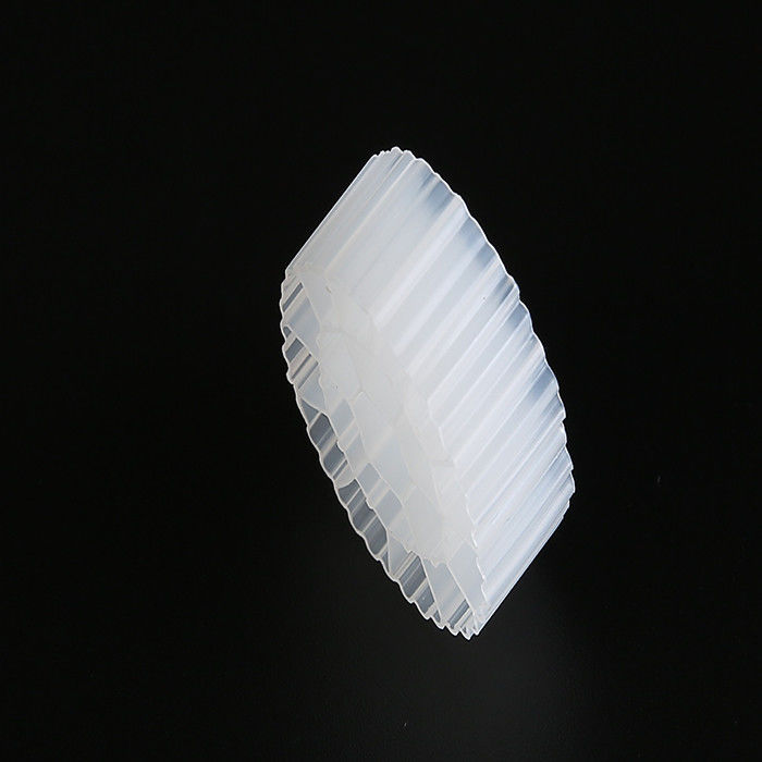 K3 Material de HDPE de cor branca MBBR Filtro Medios Tratamento de Água Bio Cel Para Lagoa