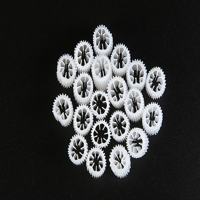 7 buracos de filtro flutuante média HIPS material Biocelha de plástico para esgoto industrial