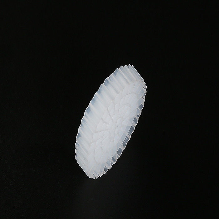 Material virgem de HDPE K5 MBBR Filter Media com boa área de superfície e cor branca