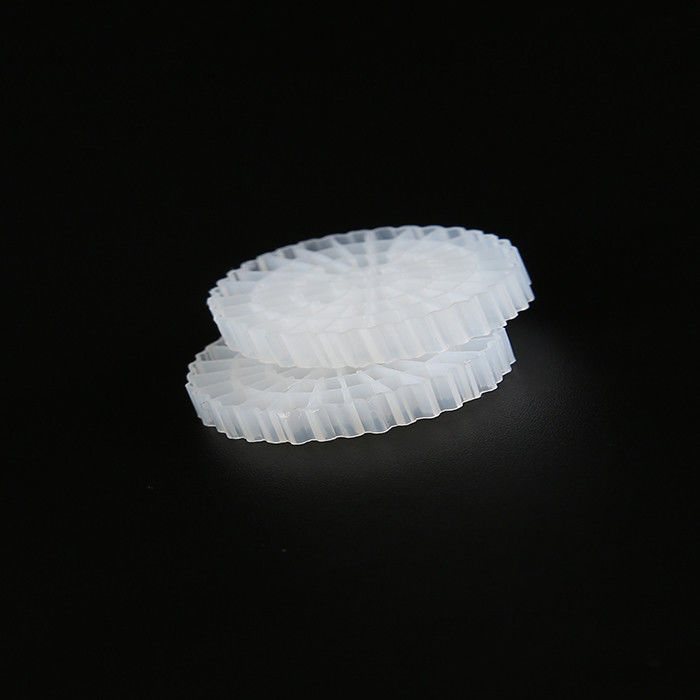 RAS Filtros de plástico branco MBBR K5 Para piscifaz, tratamento de águas