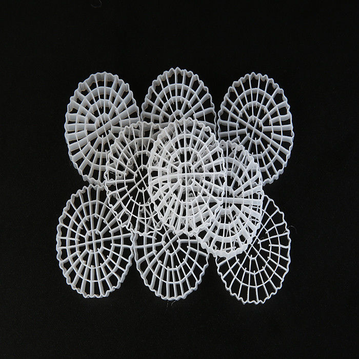 Tratamento de águas residuais Medios de filtragem flutuantes 64 furos K5 Biomédios com material virgem HDPE
