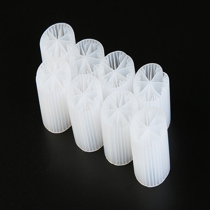 Medios de filtragem de plástico HDPE MBBR PARA SISTEMA RAS Medios de longa duração
