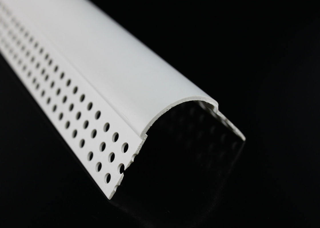 Perlas de canto de vinil de PVC branco BN80 resistentes a altos impactos