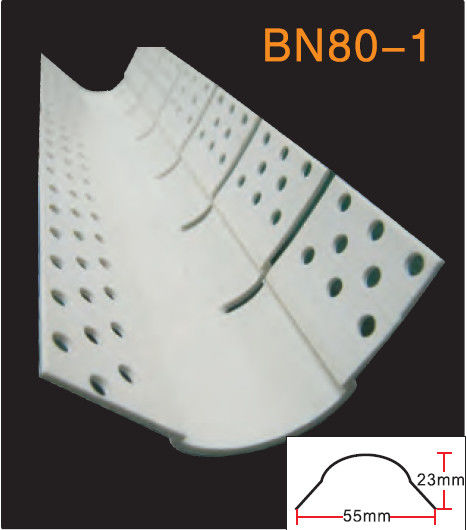 Perlas de canto de vinil de PVC branco BN80 resistentes a altos impactos