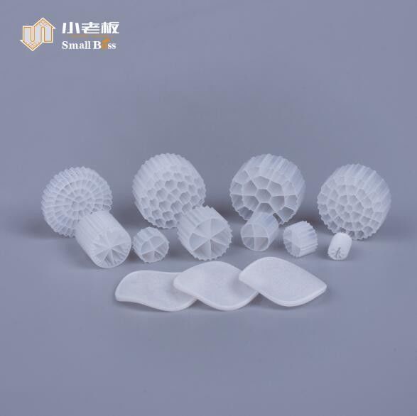 107 kg/cm2 Mbbr Biofilter Media Membrana Biofilm Reactor para Media Biológica
