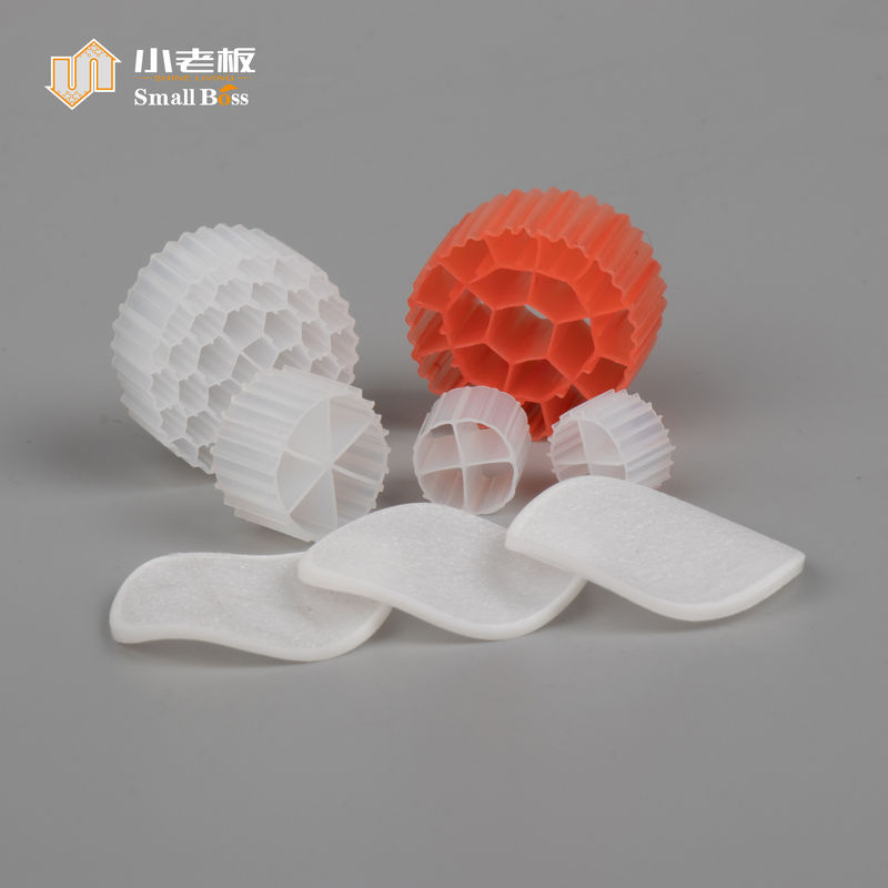 Mbbr Bio Filter Media Carrier para tratamento de águas de lagos de peixes