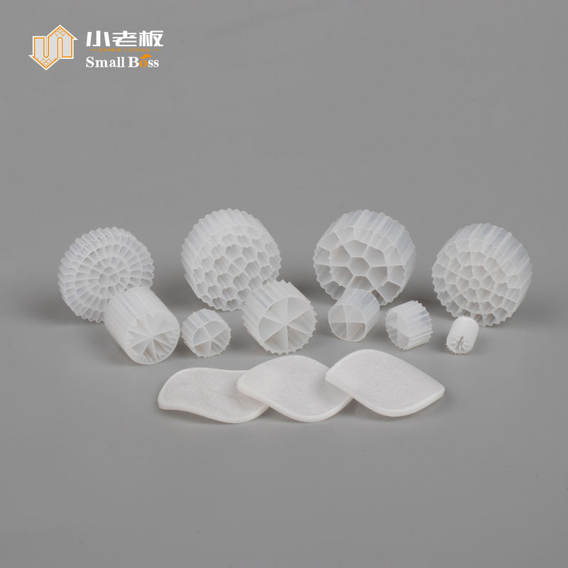 Mbbr Bio Filter Media Carrier para tratamento de águas de lagos de peixes