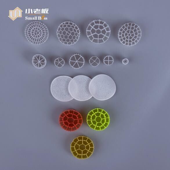 25*10mm FDA 800M2/M3 BIOCELL biotubos transportadores flutuantes mbbr filtro