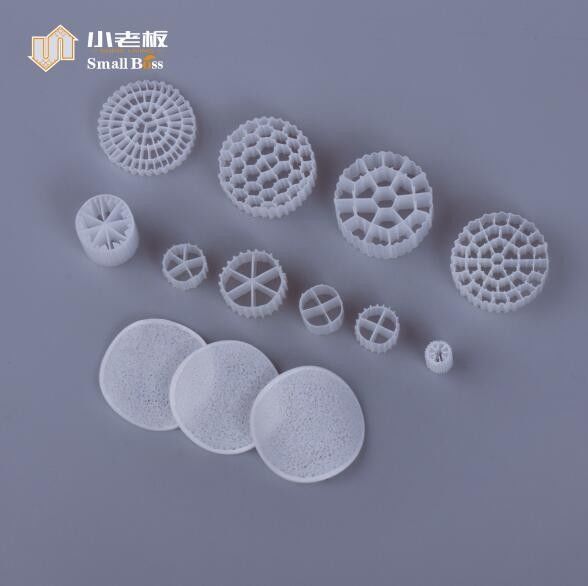 25*10mm FDA 800M2/M3 BIOCELL biotubos transportadores flutuantes mbbr filtro