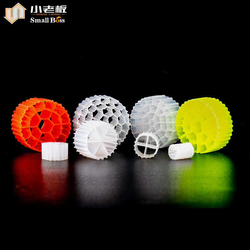 Instalações de tratamento de águas residuais Bioball Filter Media Bio Media K1 PE02 Mbbr Media