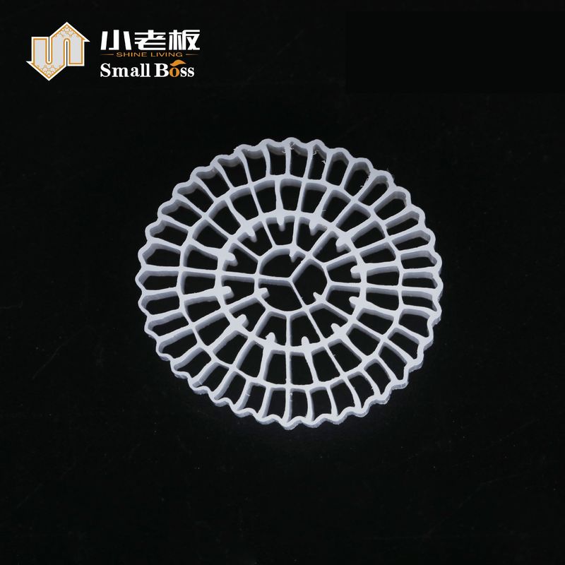 MBBR biofiltros transportadores mbbr biofiltros K1K3K5 PE virgem Biofilme reactor para estação de tratamento de águas residuais RAS aquicultura
