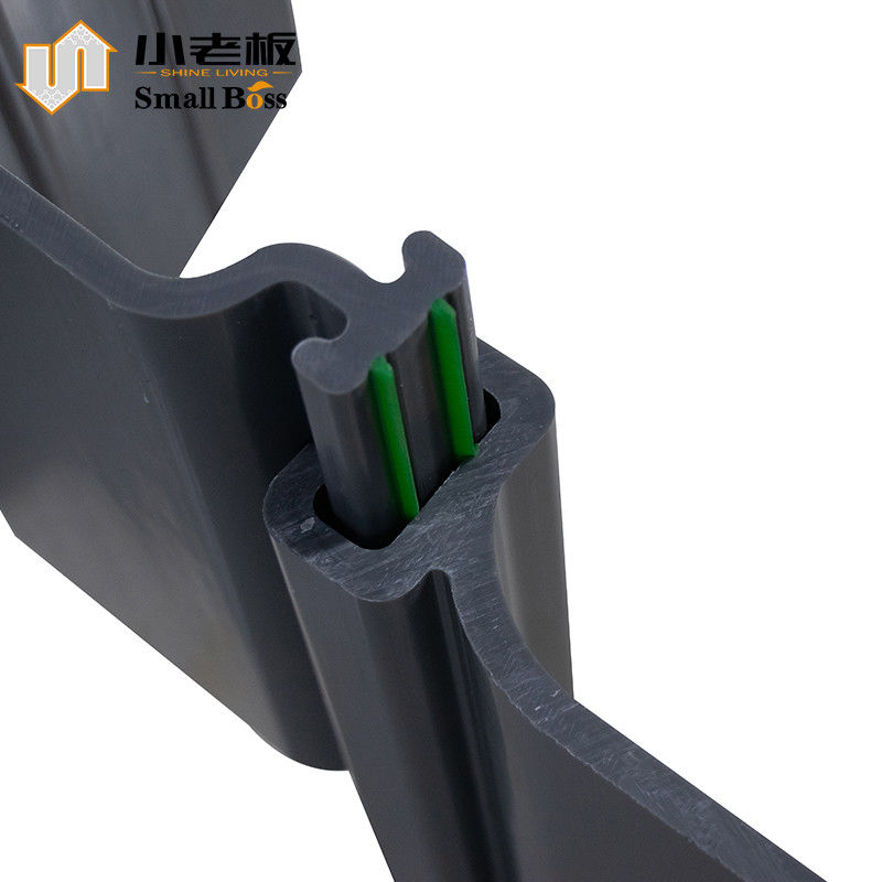Pile de folha de plástico PVC Vinyl folha de pilha para controle de erosão rio banco vala