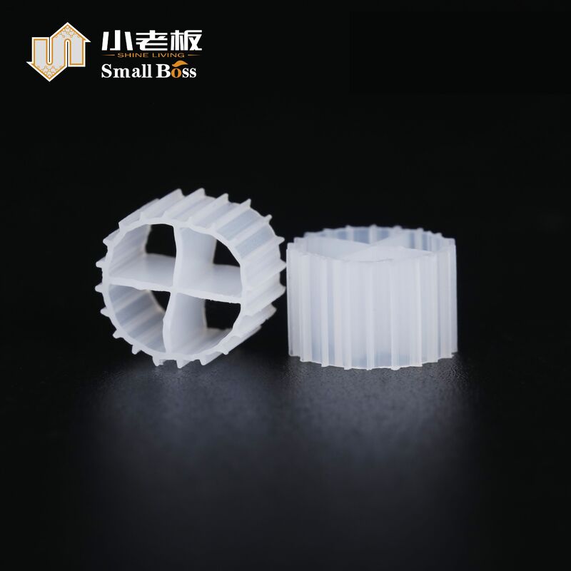 HDPE de pequeno tamanho K1 Bio Filter Media 900m2 / M3 Área de superfície 11*7mm Tamanho