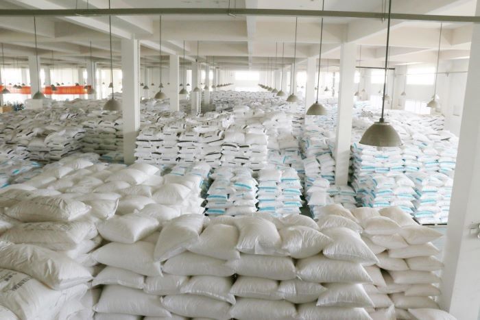 Medios de filtragem de material plástico de cor branca de alta eficiência para tratamento de águas residuais