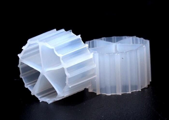 Carregador de biofilme de filtro de 10 mmX7 mm k1 kaldnes personalizado para piscicultura