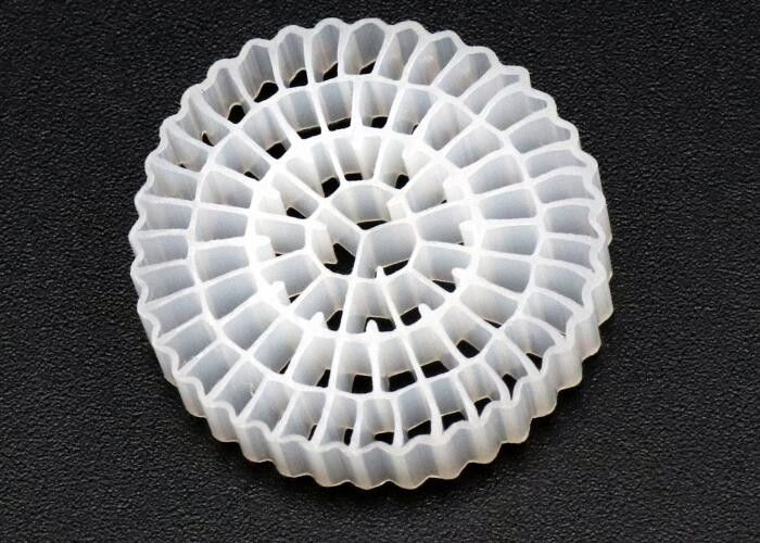 Biofilme Crescimento Rápido K1 Micro Filtro Media 25*10mm Qualquer HDPE colorido Kaldnes