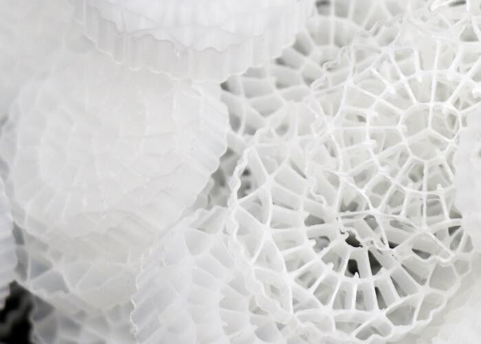 Tratamento Industrial de Água Biocell Filter Media MBBR baseado em terra transportador flutuante