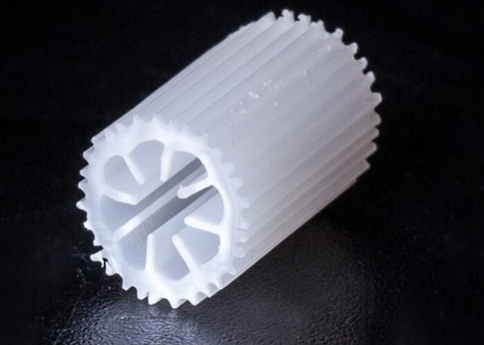 64 buracos Bolas biológicas flutuantes Filtros K5 Biomédias Tratamento de águas residuais